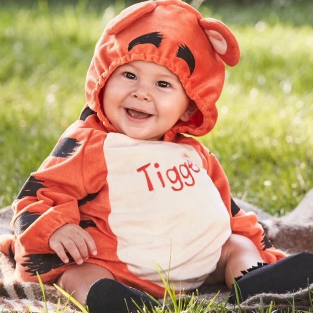 Tigger Infant Costume - Orange and Cream
